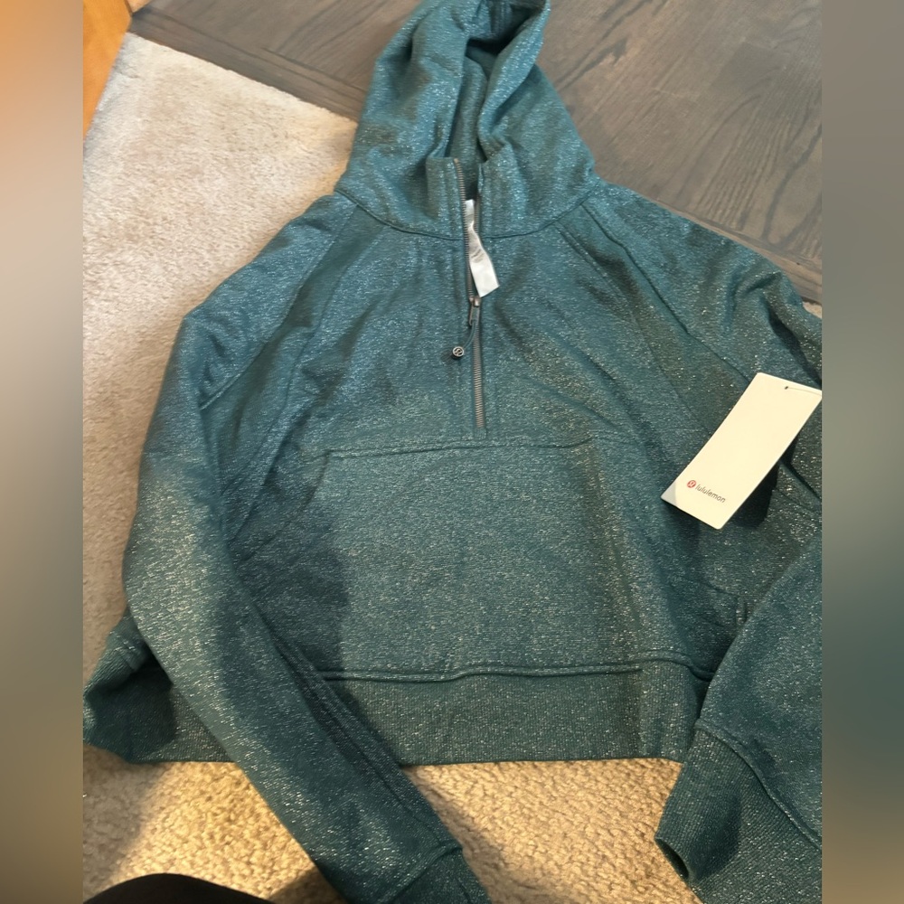 Lululemon Spark Scuba Oversized Hoodie - Teal